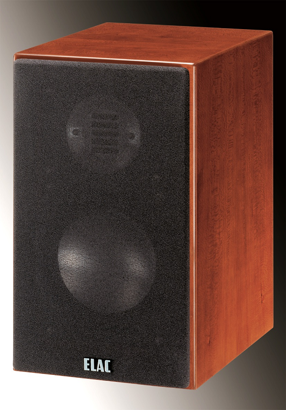 ELAC BS 203 Anniversary Edition cherry veneer finish